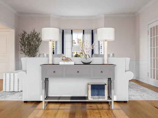 Living Room · Contemporary designed by Isaac