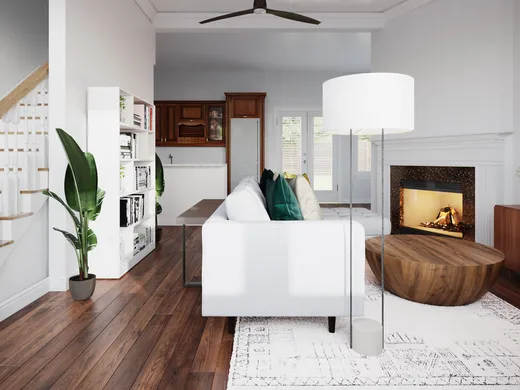 Living Room designed by B.