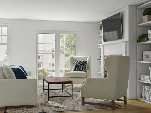 Living Room · Coastal designed by Anna