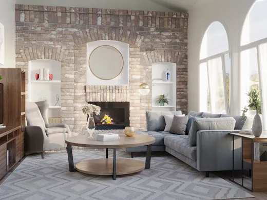 Living Room designed by Maria
