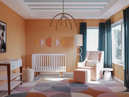 Nursery designed by Marie
