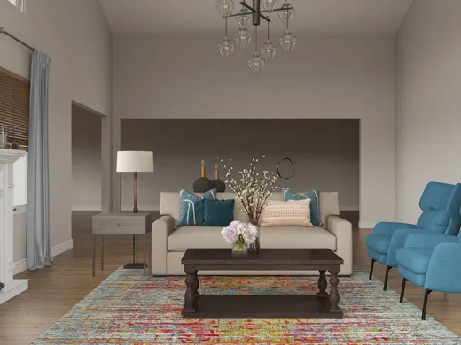 Living Room · Contemporary designed by Angelica