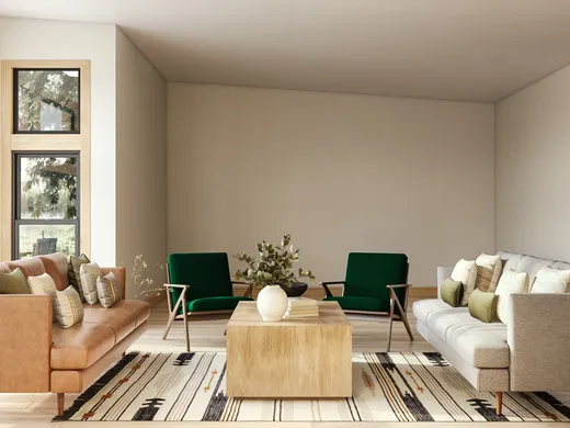 Living Room · Eclectic designed by Christina