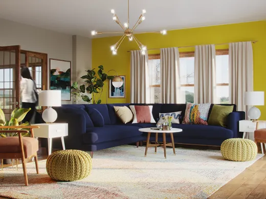 Living Room designed by Sydney