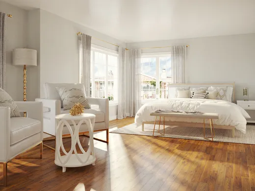 Bedroom · Contemporary designed by Camila