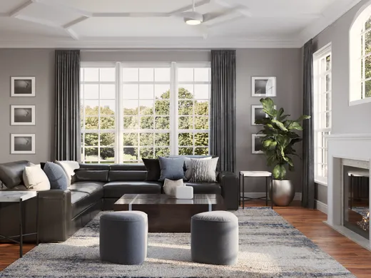 Living Room · Contemporary designed by Stacy
