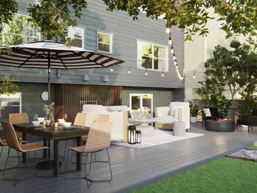 Outdoor Space · Contemporary designed by Courtney