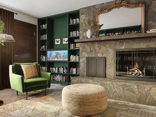 Reading Room designed by Natalie