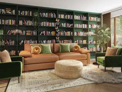 Reading Room designed by Natalie