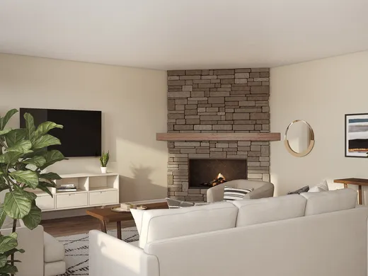 Living Room · Transitional designed by Francesca