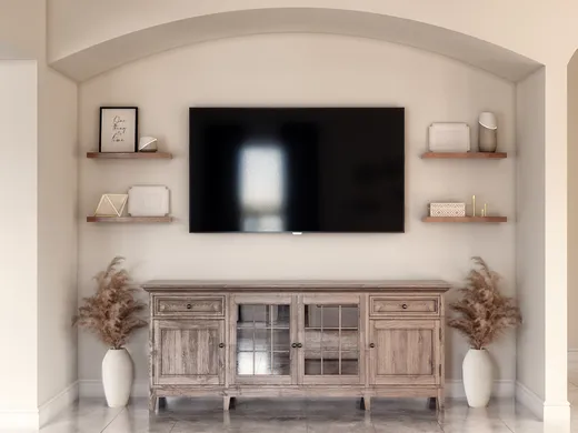Living Room · Contemporary designed by Elizabeth