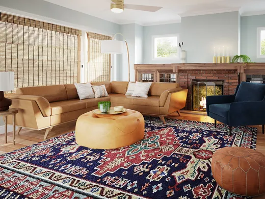 Living Room · Eclectic designed by Priscila