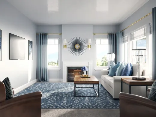 Living Room · Contemporary designed by Ilona