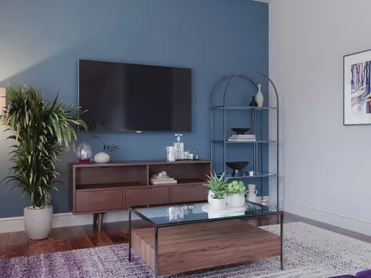 Living Room · Contemporary designed by Stephanie
