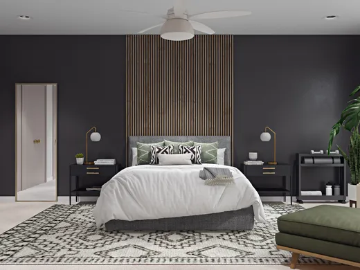 Bedroom · Midcentury Modern designed by Marlene