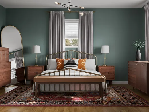 Bedroom designed by Jacqueline