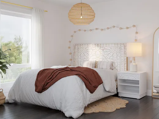 Bedroom · Eclectic designed by Priscila