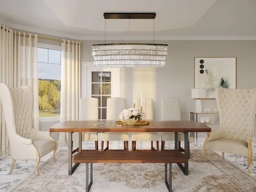 Dining Room · Contemporary designed by Athina