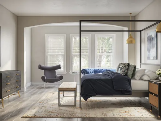 Bedroom · Contemporary designed by Taylor