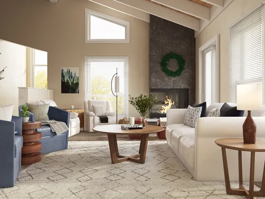 Living Room · Bohemian designed by Brianna