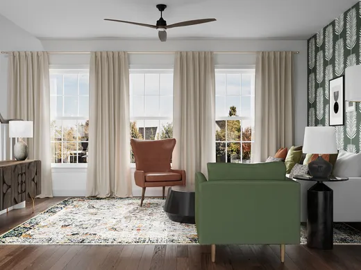 Living Room designed by B.