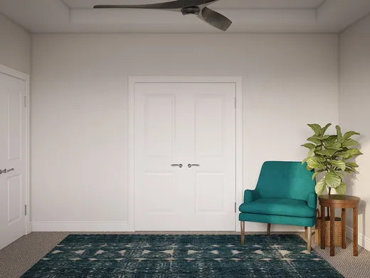 Bedroom designed by B.