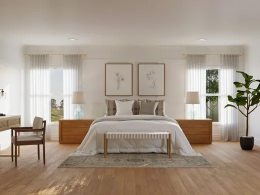 Bedroom designed by Michelle