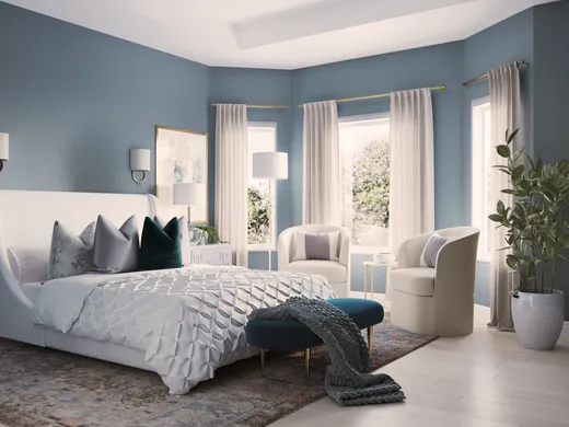 Bedroom · Glam designed by Sophia