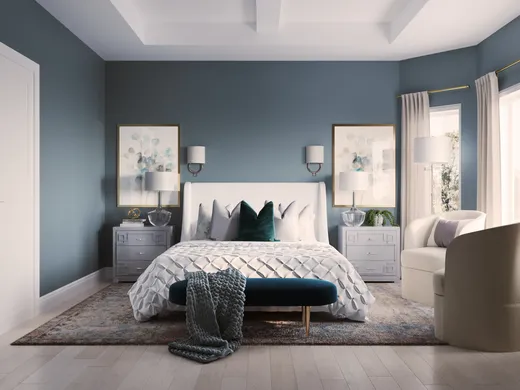Bedroom · Glam designed by Sophia