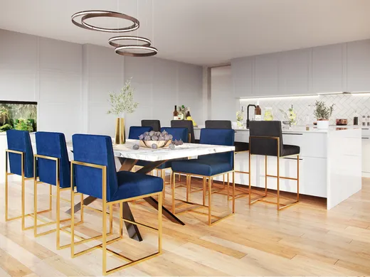 Dining Room · Contemporary designed by Megan