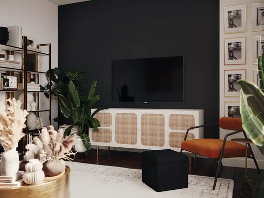 Living Room · Contemporary designed by Ghianella