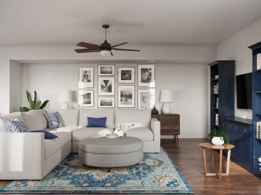 Living Room · Contemporary designed by Courtney