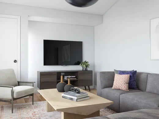 Living Room · Contemporary designed by Sawyer