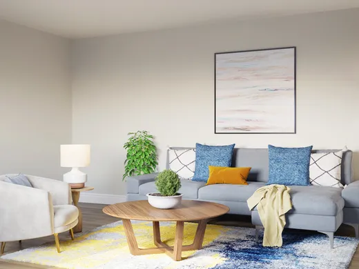 Living Room · Contemporary designed by Stephanie