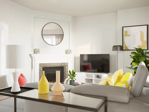 Living Room · Contemporary designed by Amira