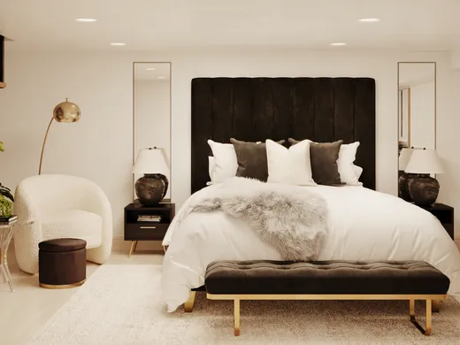 Bedroom · Contemporary designed by Tara