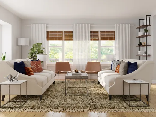 Living Room · Coastal designed by Ilona