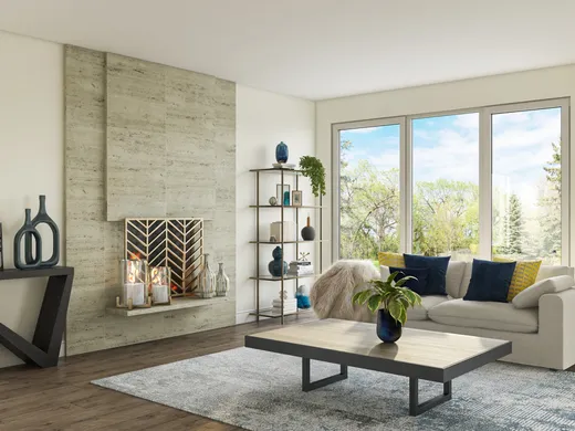 Living Room · Contemporary designed by Christina