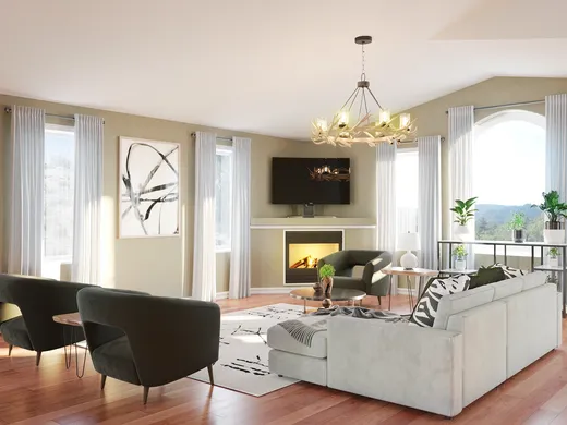 Living Room · Contemporary designed by Kheirieh