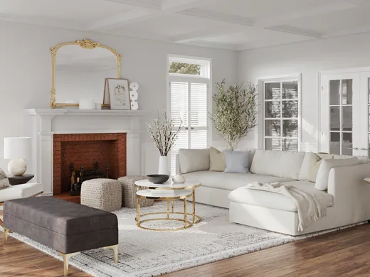 Living Room · Contemporary designed by Amanda