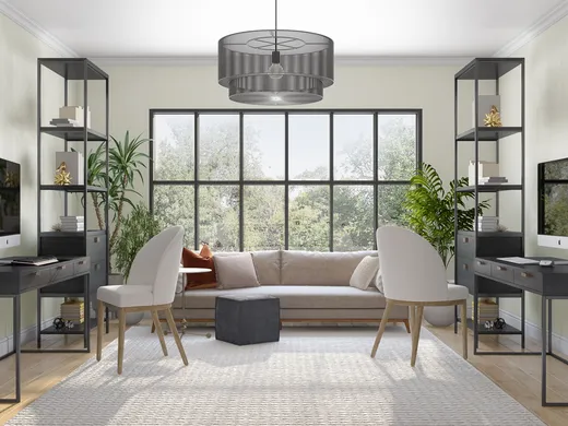 Office · Eclectic designed by Ghianella