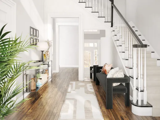 Entryway · Eclectic designed by Freddi