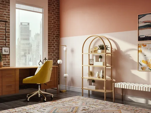 Office · Eclectic designed by Anna