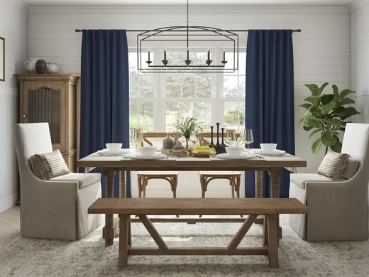 Dining Room · Farmhouse designed by Ana