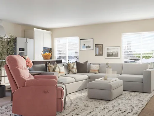 Living Room · Modern designed by Jen