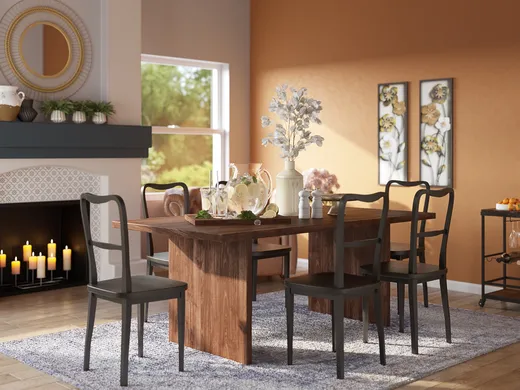 Living Room · Rustic designed by Omire