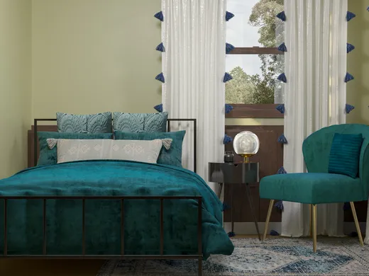 Bedroom · Eclectic designed by Kayti