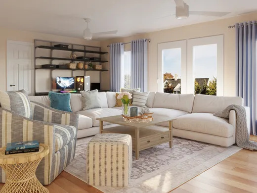 Living Room · Coastal designed by Kimberly