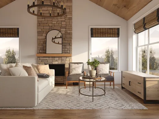 Living Room · Industrial designed by Amelia