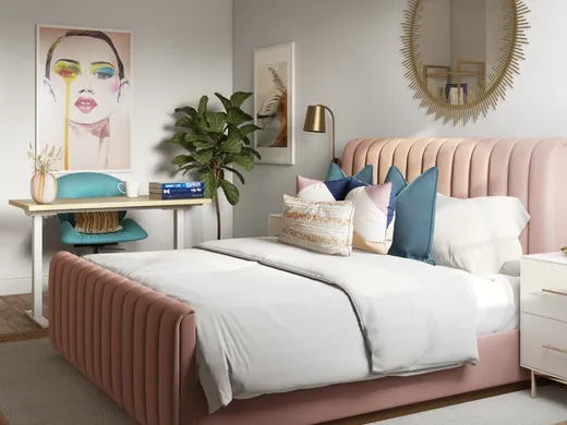 Bedroom designed by Jordan